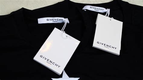 givenchy white t shirt real vs fake